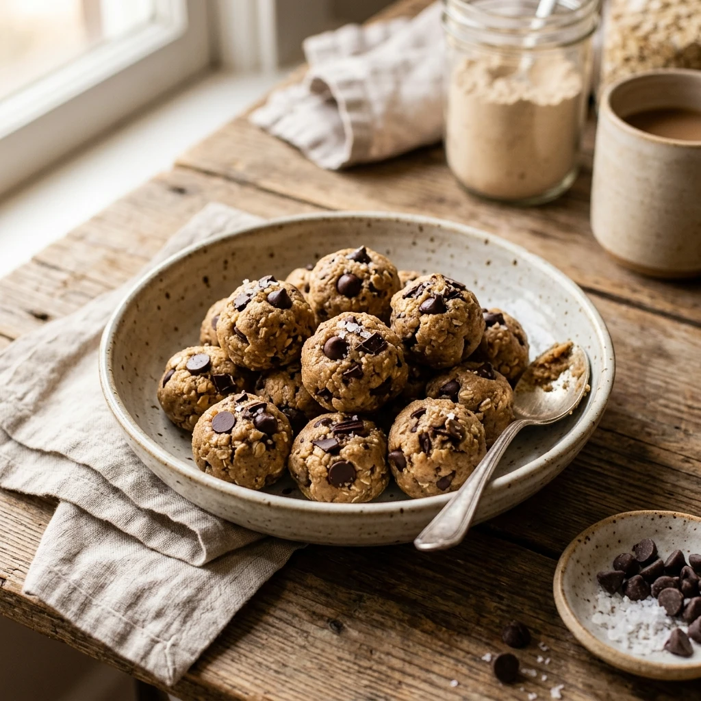 High Protein Cookie Dough Bites