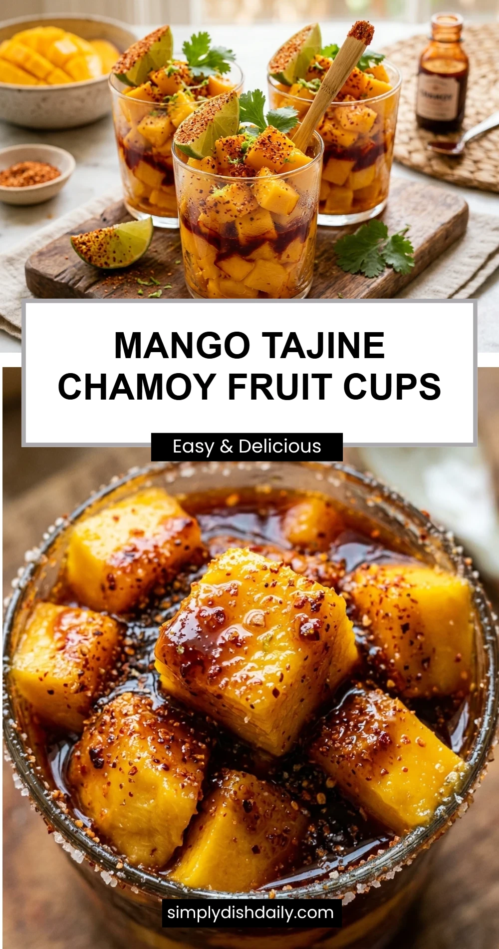 Mango Tajine Chamoy Fruit Cups