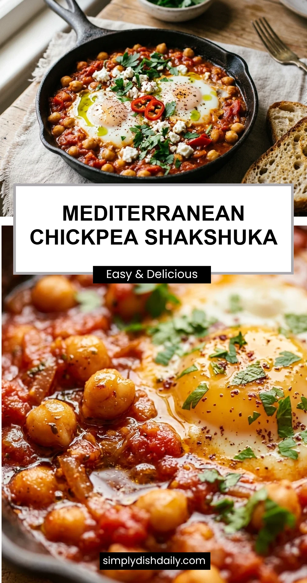 Mediterranean Chickpea Shakshuka