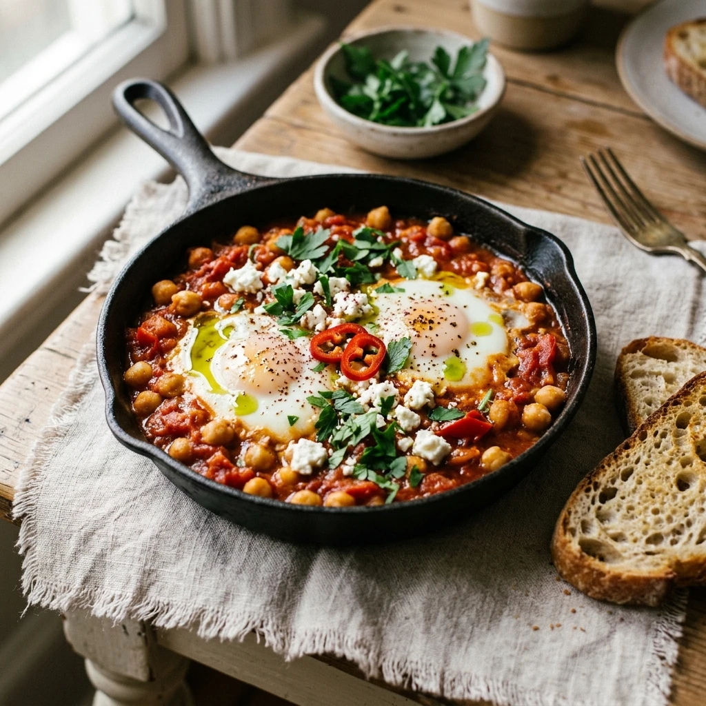 Mediterranean Chickpea Shakshuka