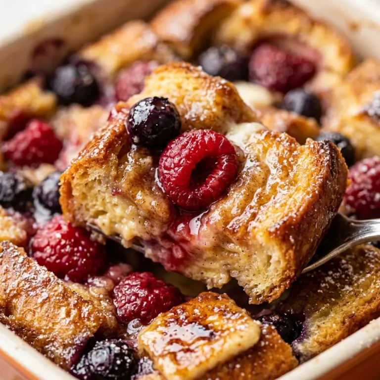 Mixed Berry French Toast Bake