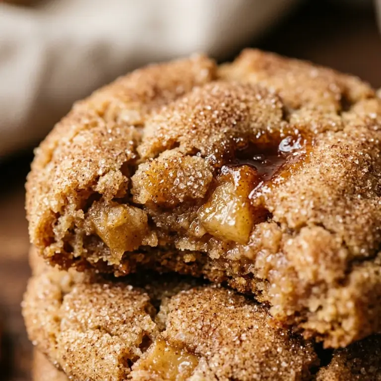 Apple Butter Snickerdoodles
