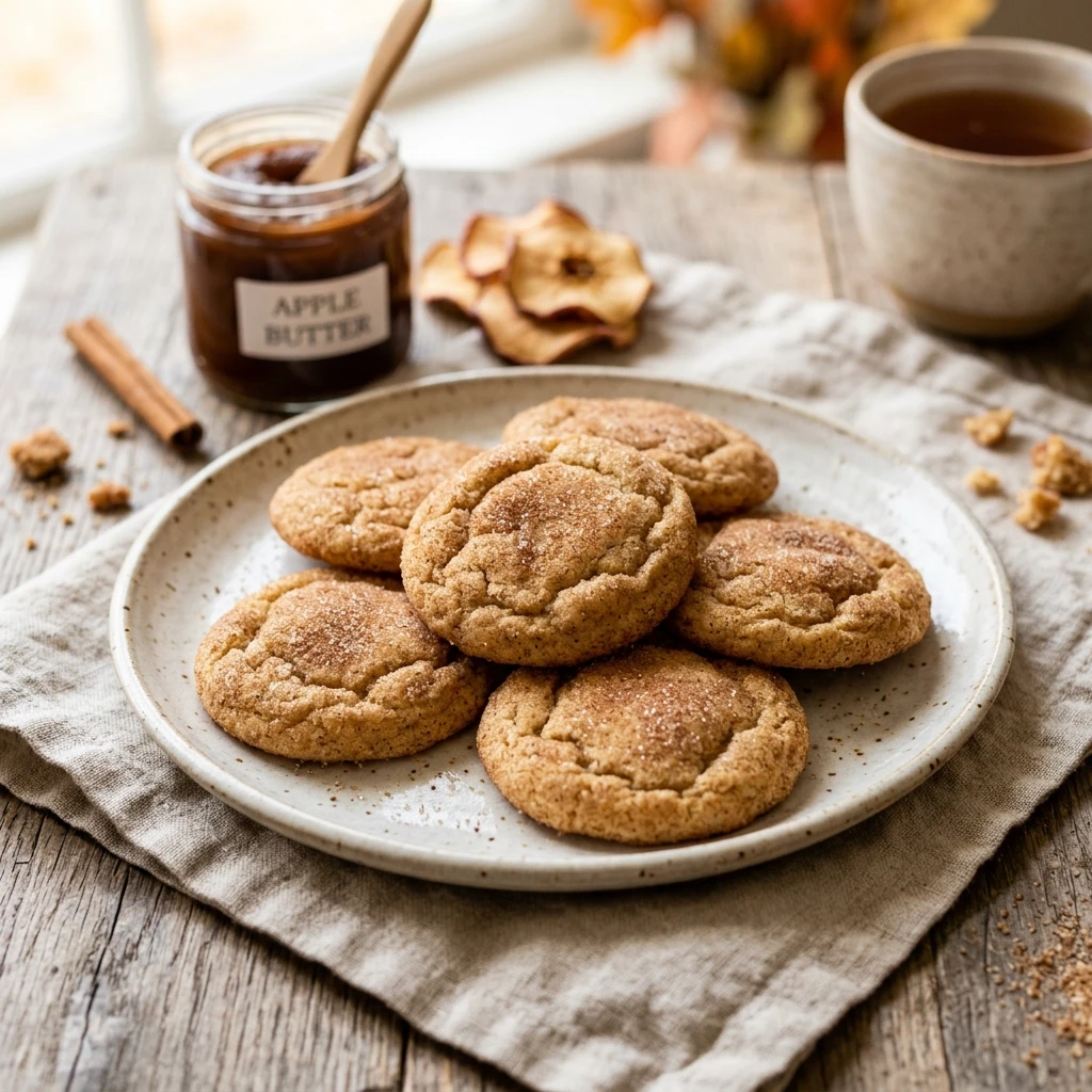 Apple Butter Snickerdoodles
