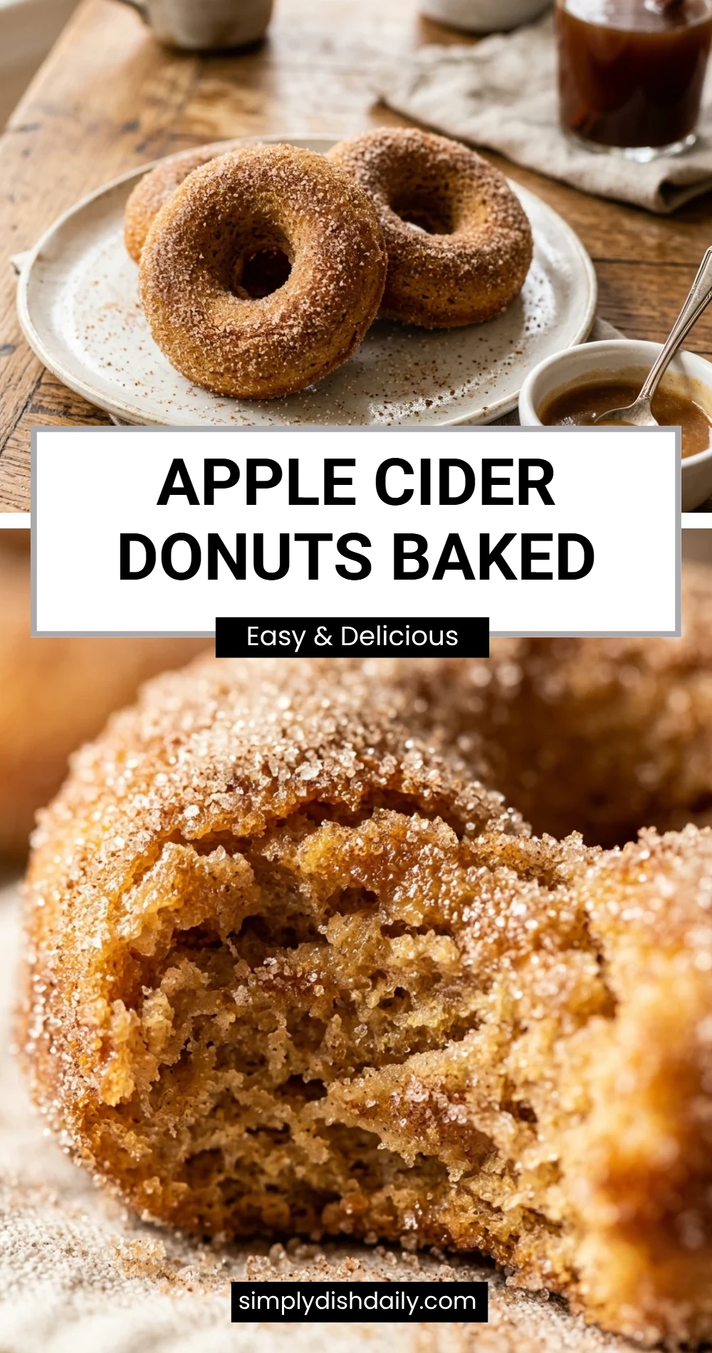 Apple Cider Donuts Baked