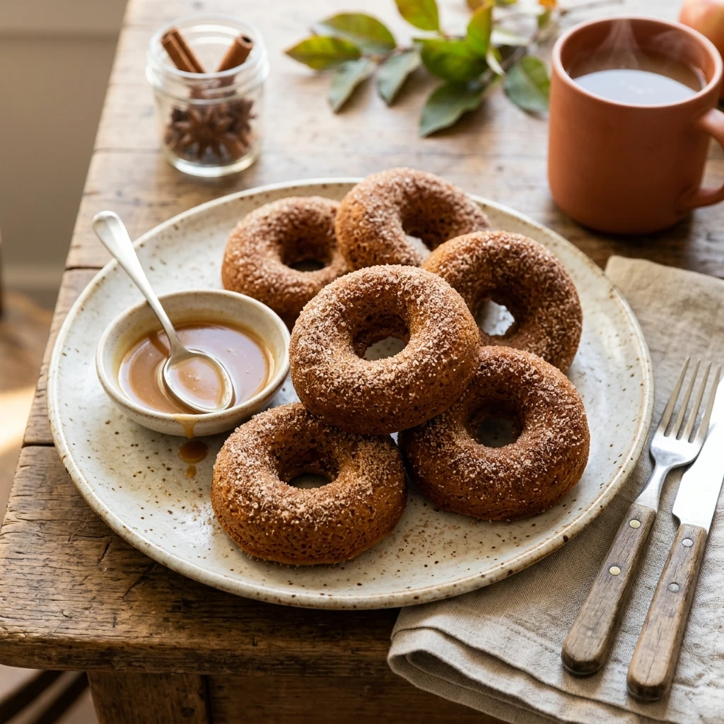 Apple Cider Donuts Baked