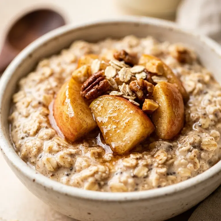 Apple Cinnamon Overnight Oats