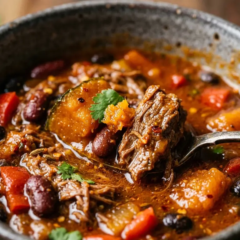 Beef And Pumpkin Chili