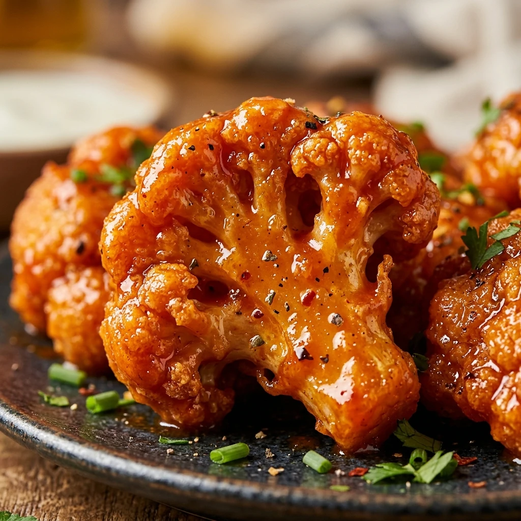 Buffalo Cauliflower Bites