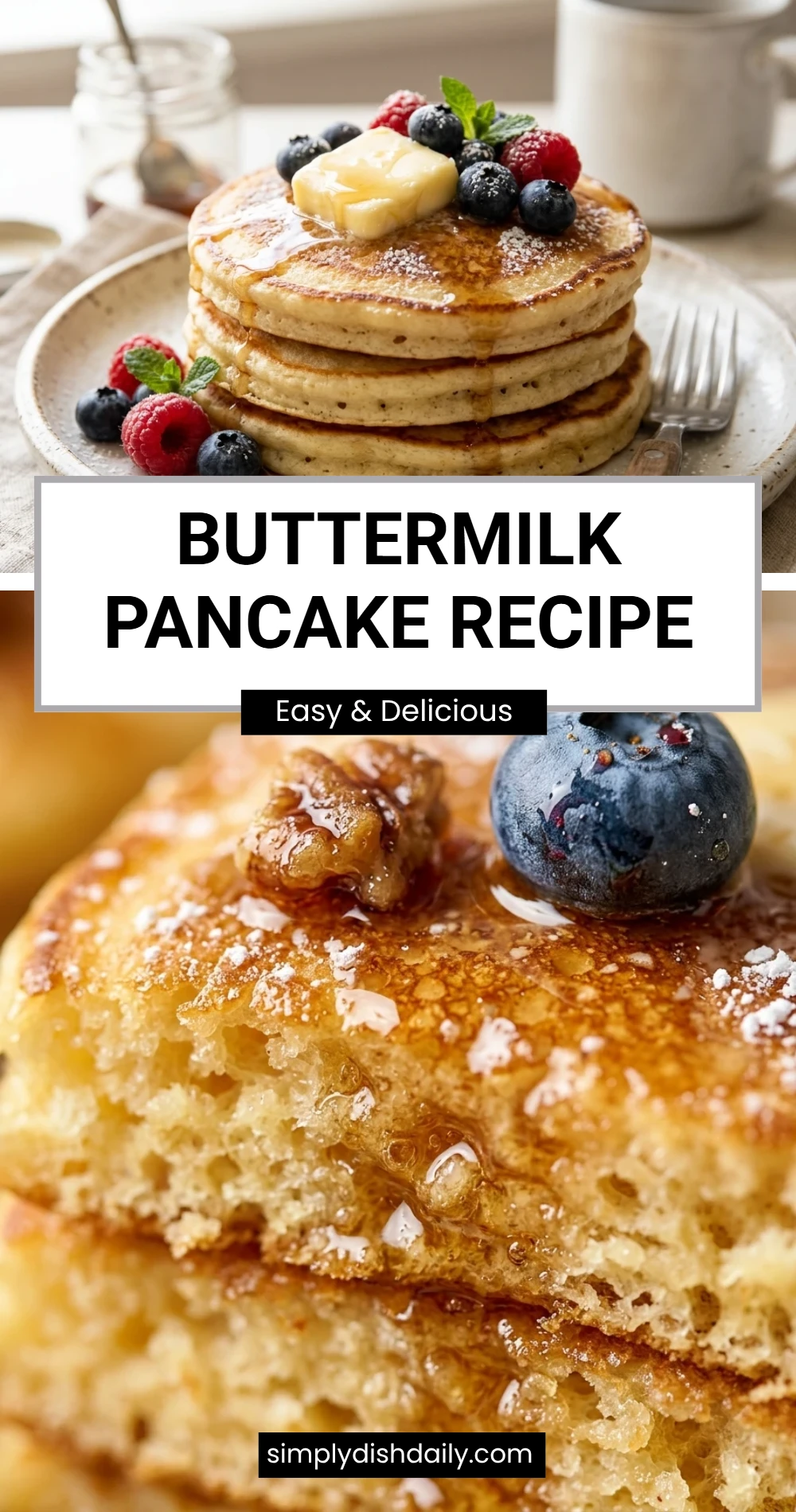 buttermilk pancake recipe