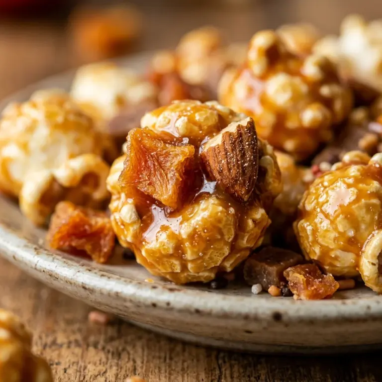 Caramel Apple Popcorn Mix