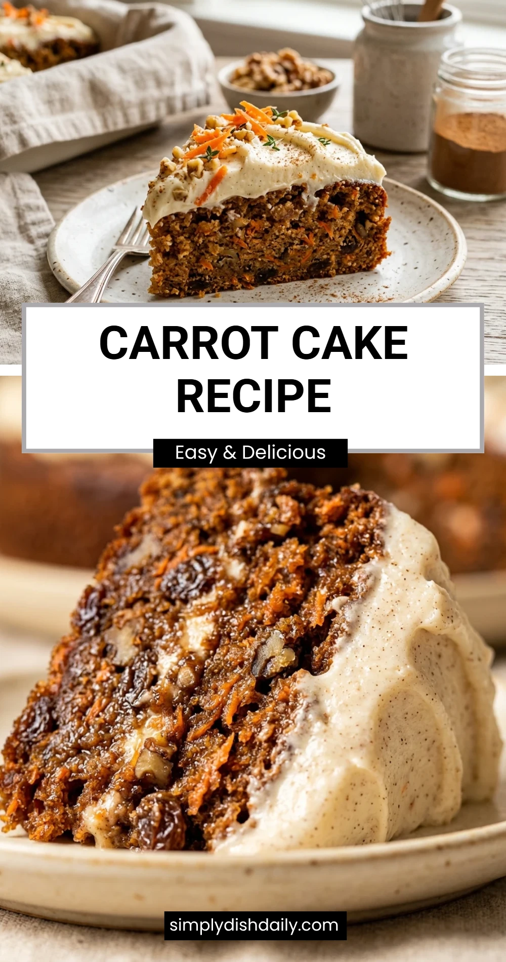 carrot cake recipe