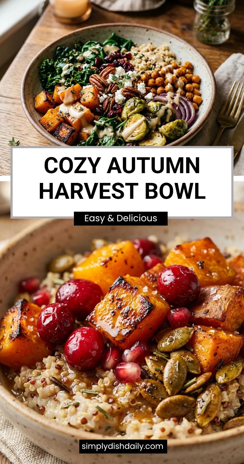 Cozy Autumn Harvest Bowl