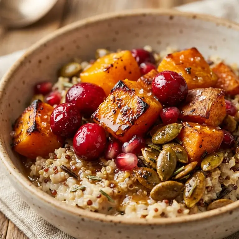 Cozy Autumn Harvest Bowl