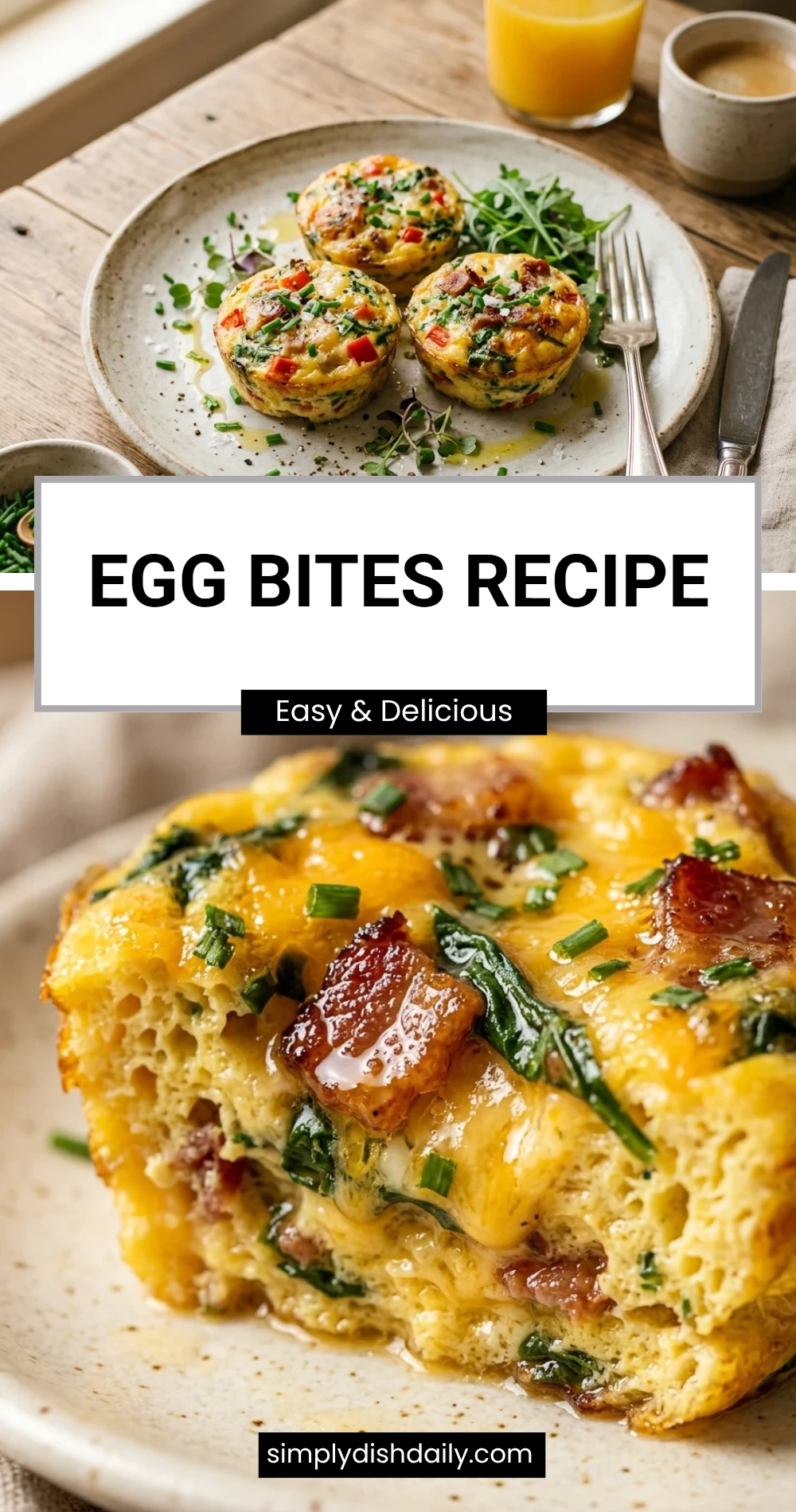 egg bites recipe