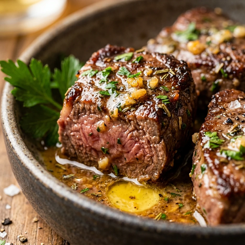 Garlic Butter Steak Bites