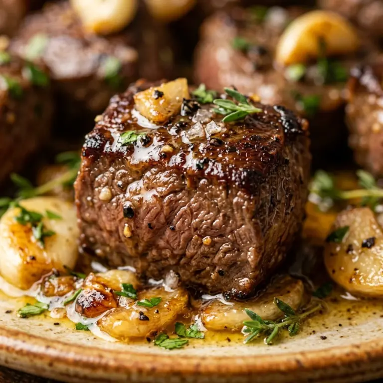 Garlic Butter Steak Bites