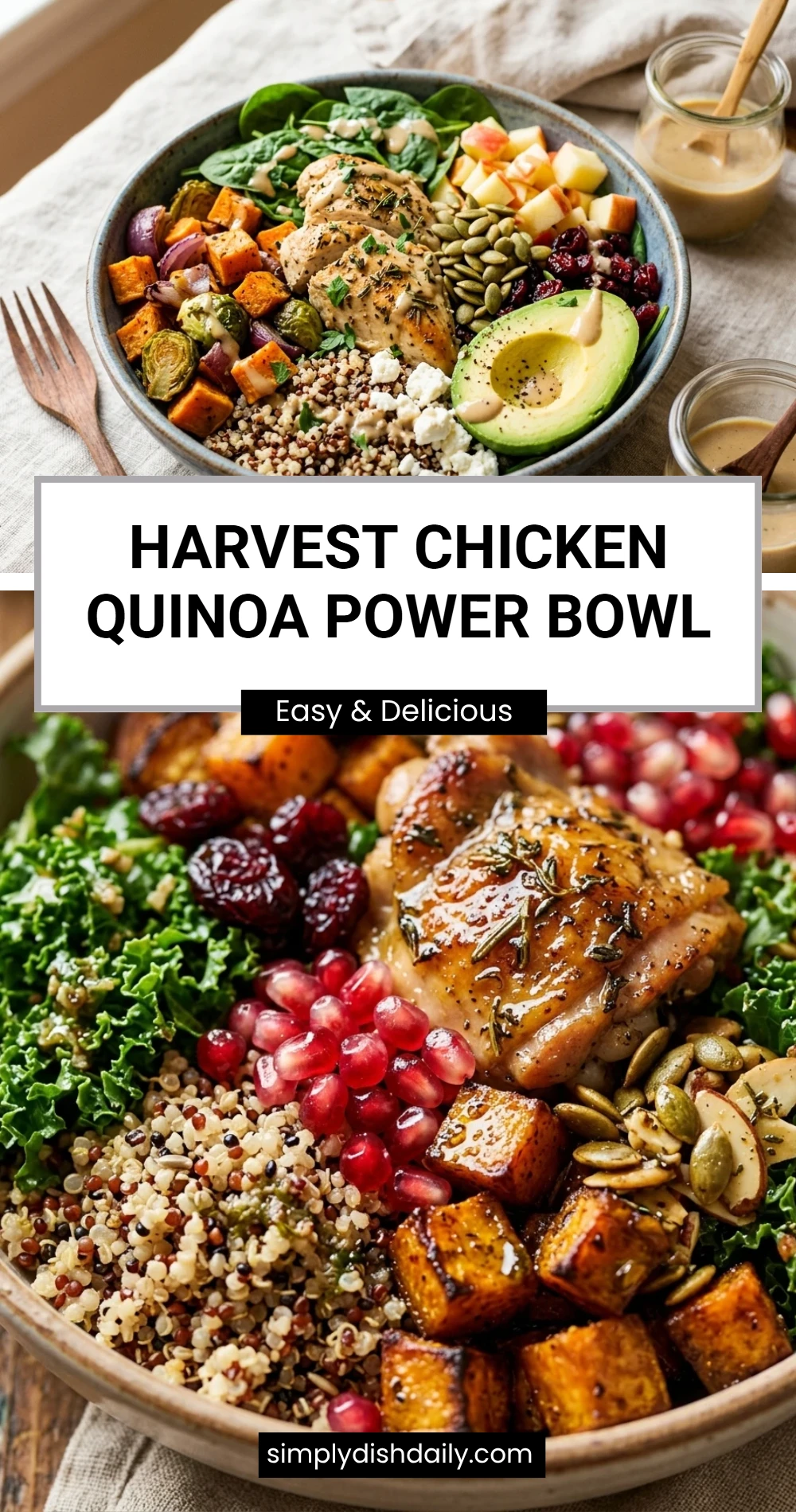 Harvest Chicken Quinoa Power Bowl