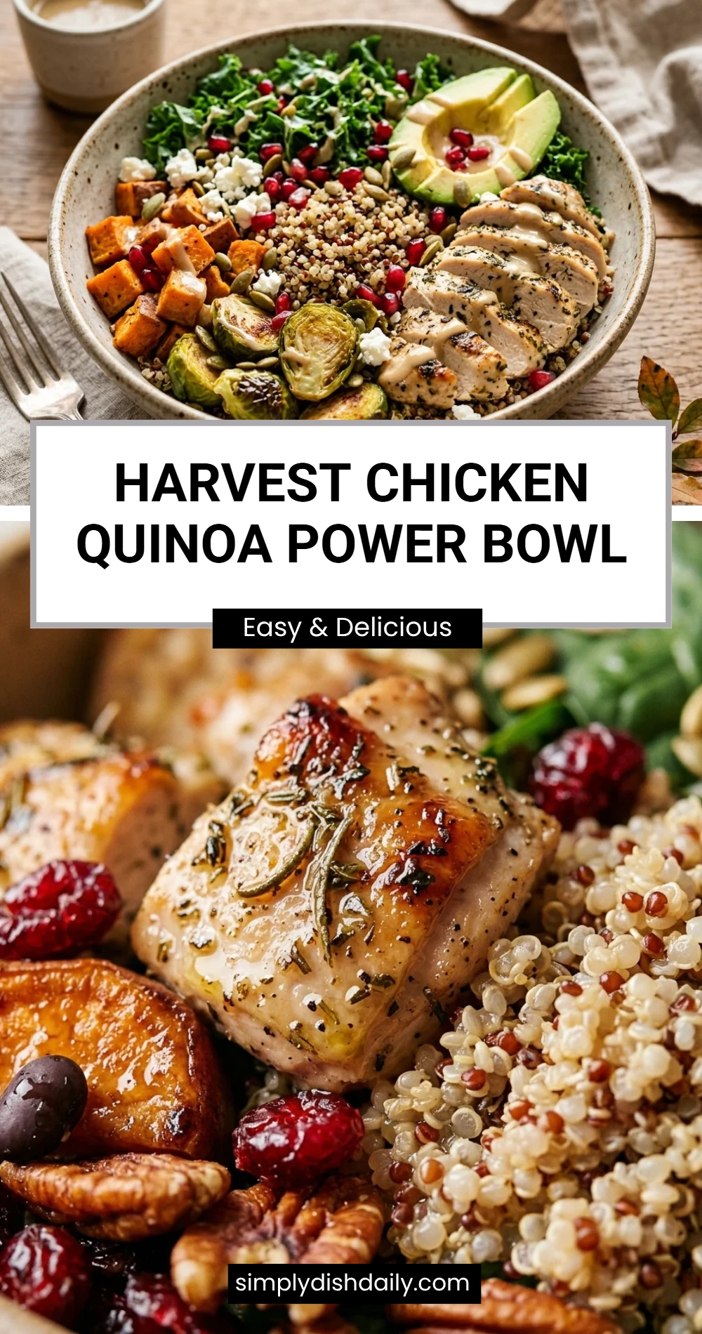 Harvest Chicken Quinoa Power Bowl
