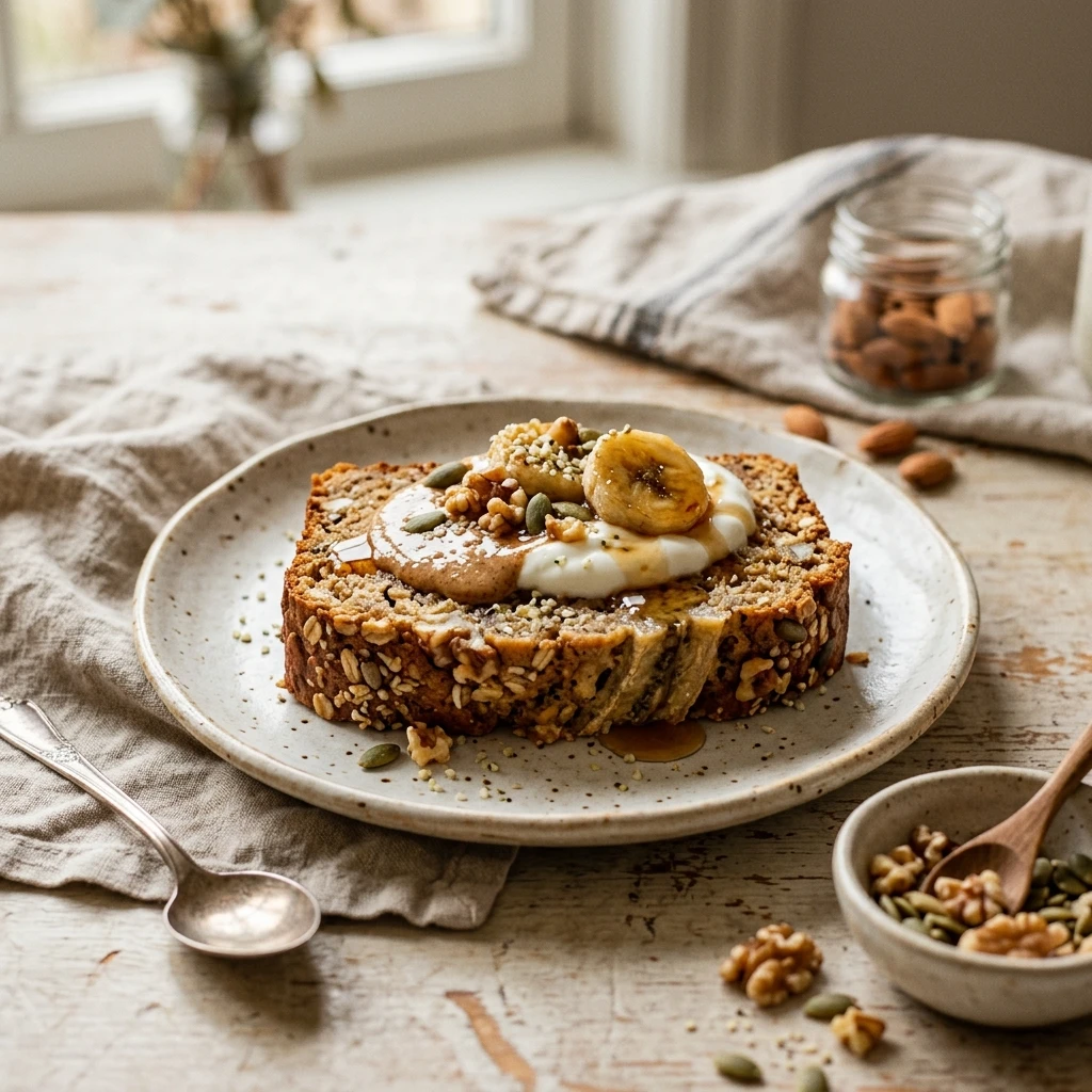 healthy banana bread recipe