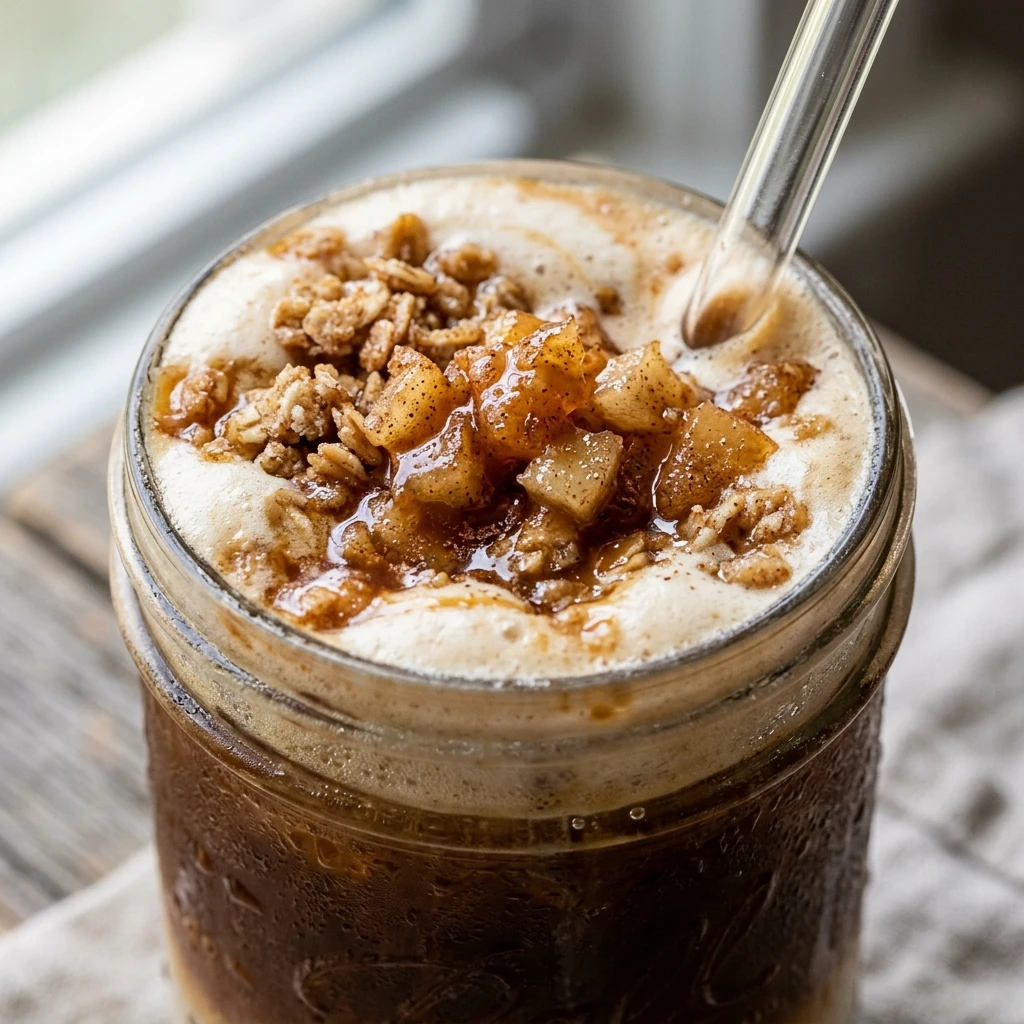 Iced Apple Crisp Oat Milk Macchiato
