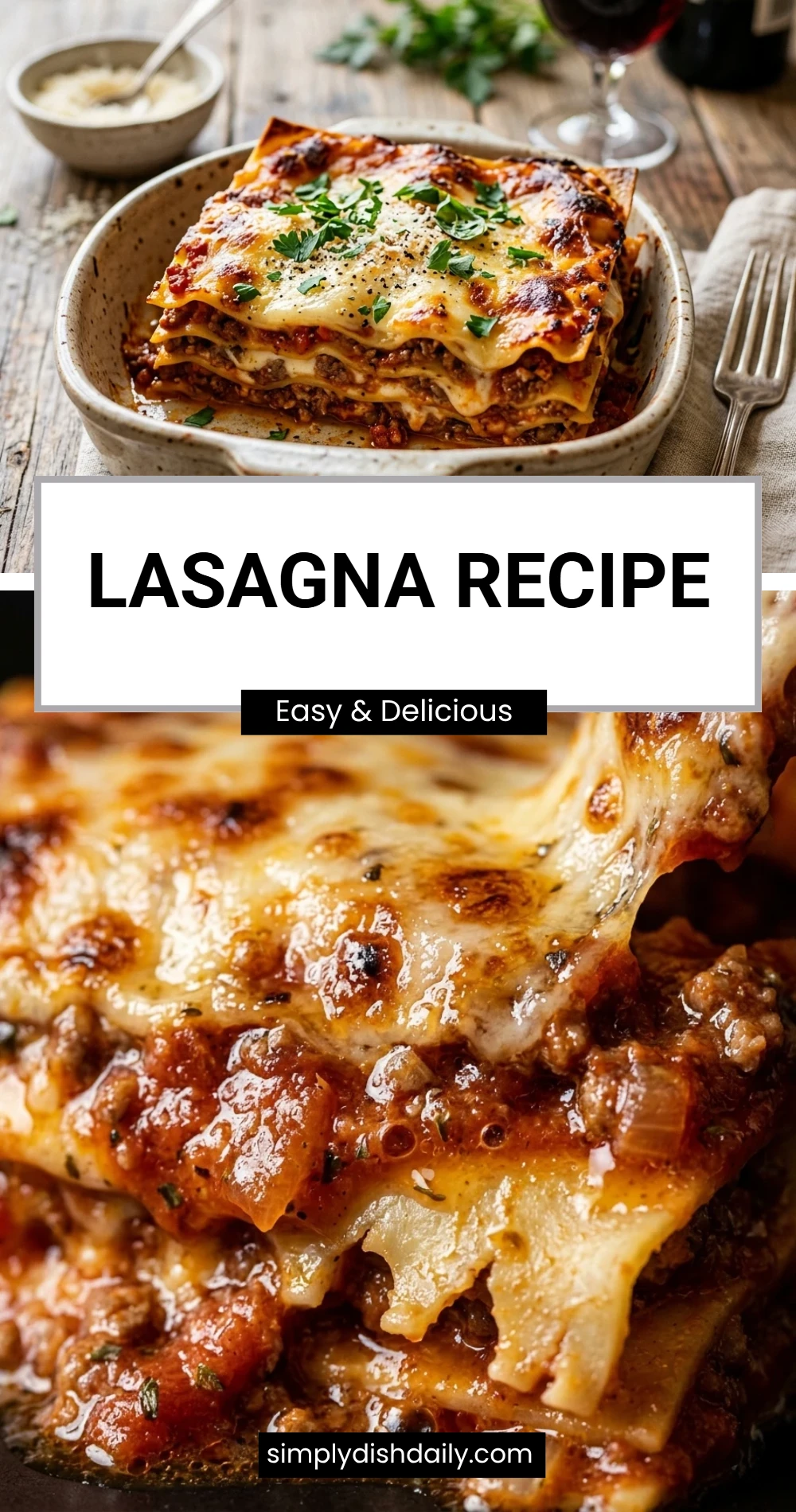 lasagna recipe
