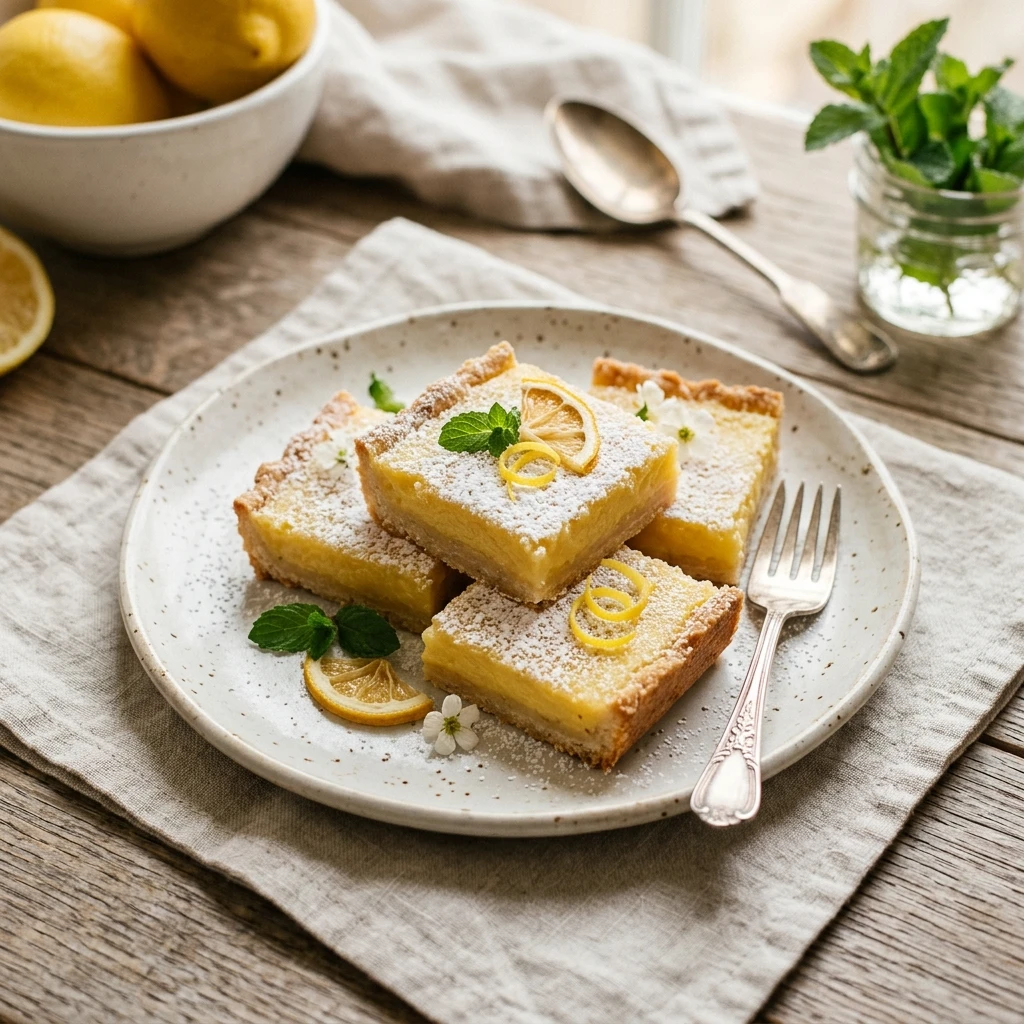 lemon bars recipe