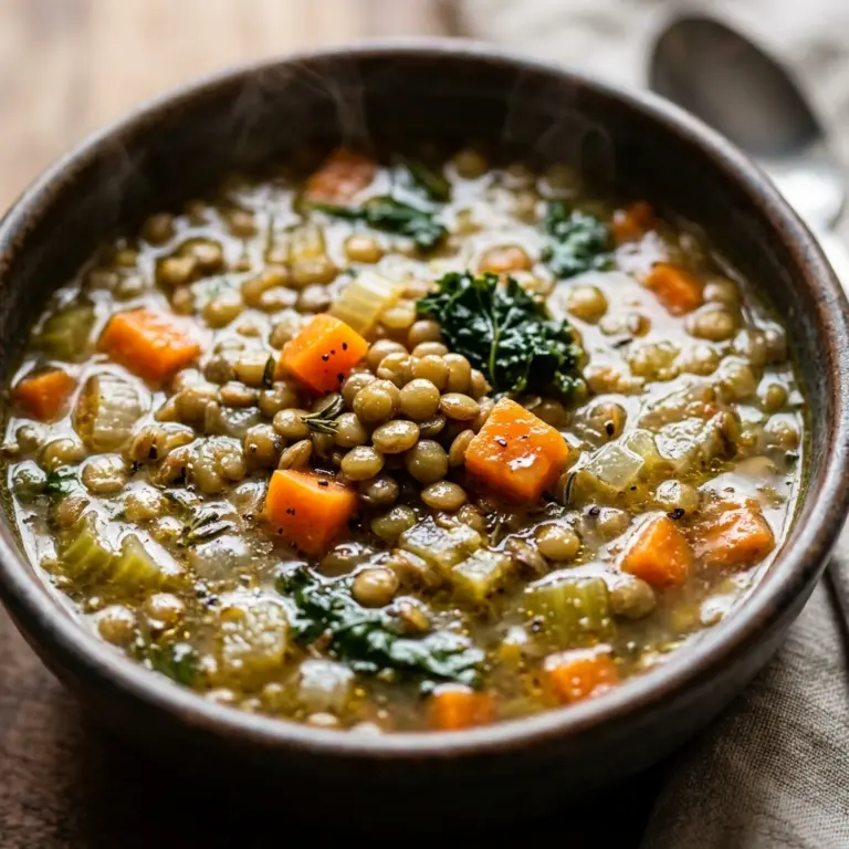 Lentil Vegetable Soup