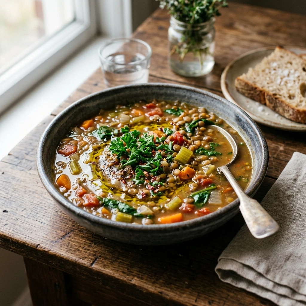 Lentil Vegetable Soup