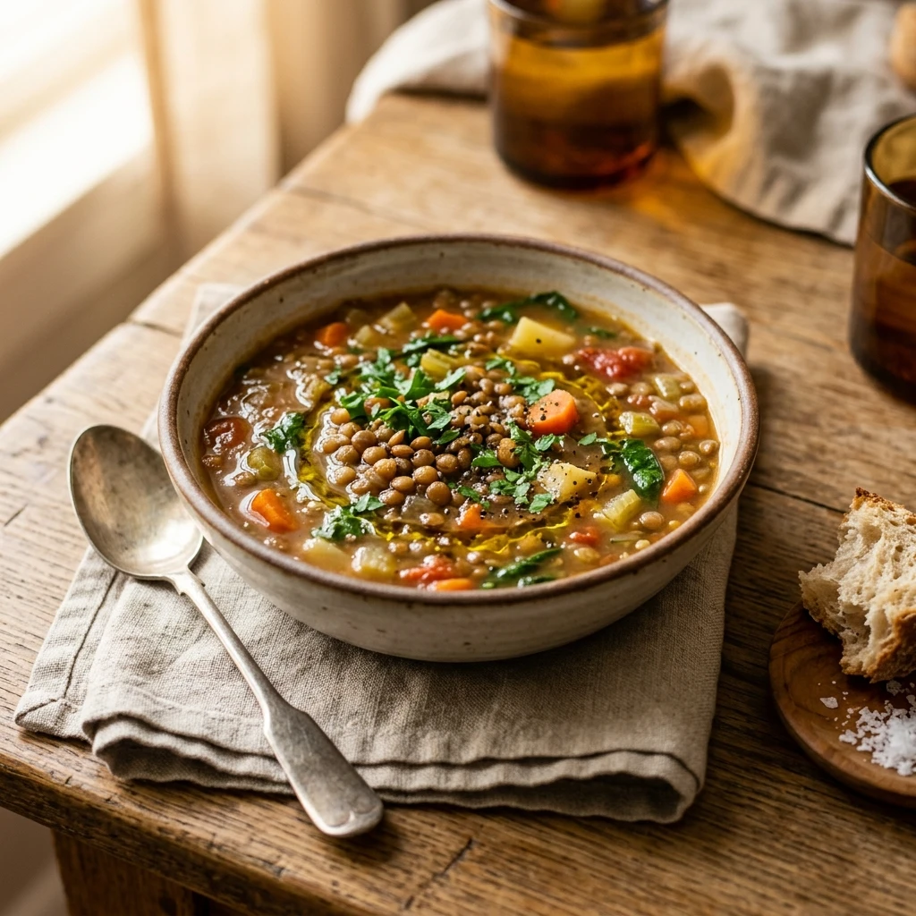 Lentil Vegetable Soup