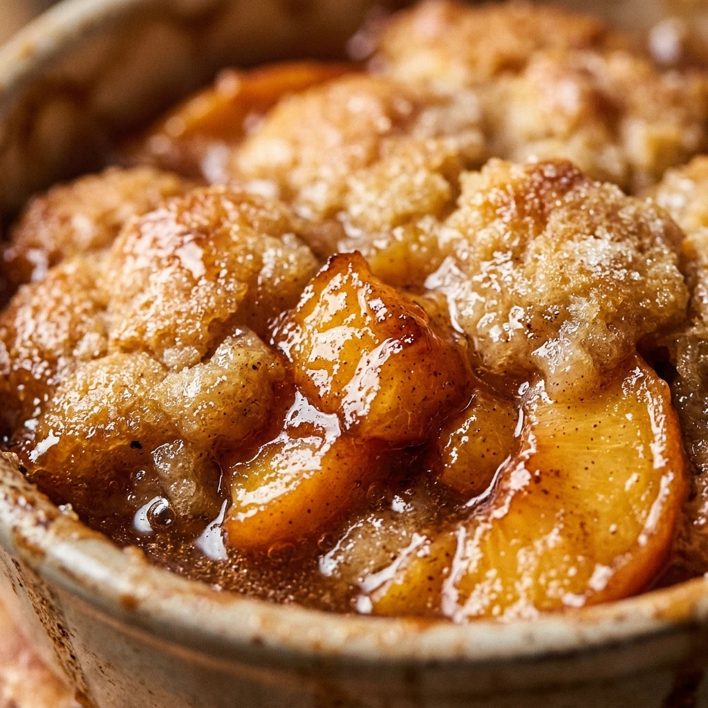 Peach Cobbler Dump Cake