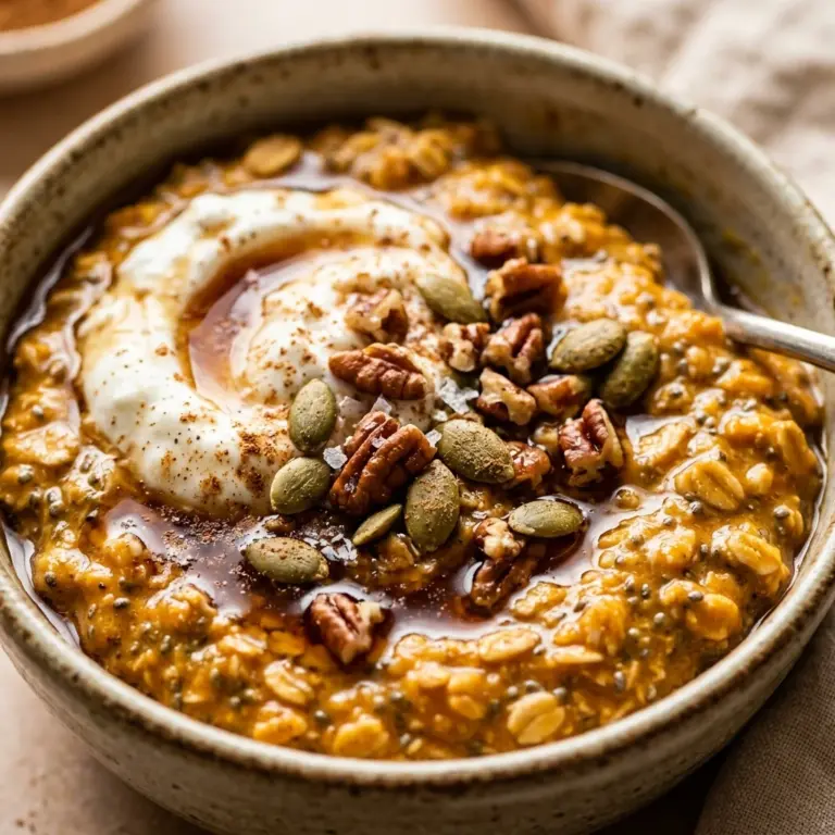 Pumpkin Pie Overnight Oats