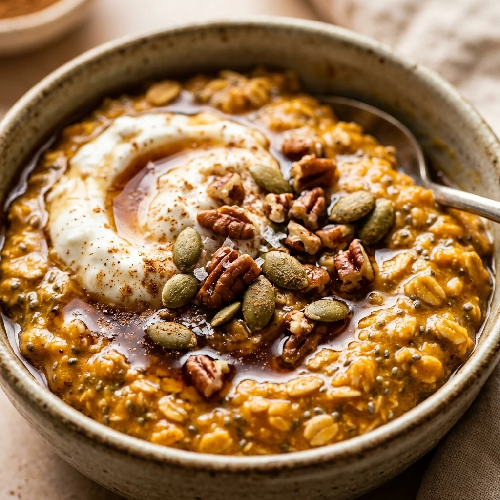 Pumpkin Pie Overnight Oats