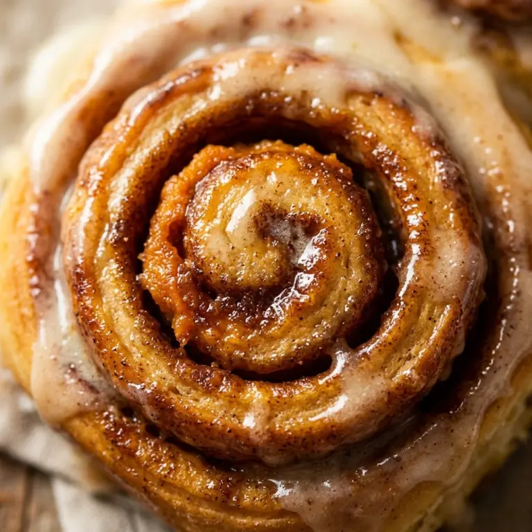 Pumpkin Spice Cinnamon Rolls