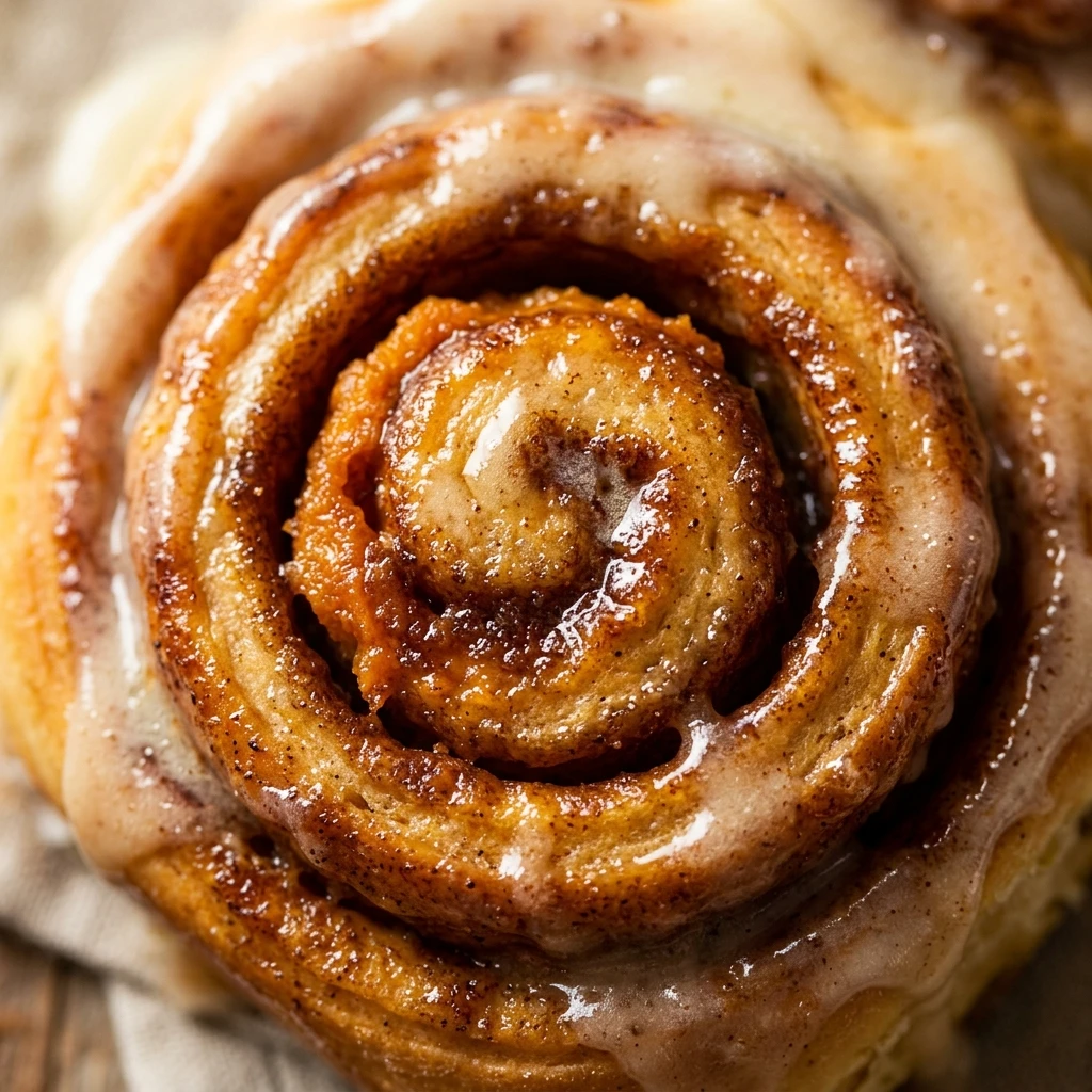 Pumpkin Spice Cinnamon Rolls