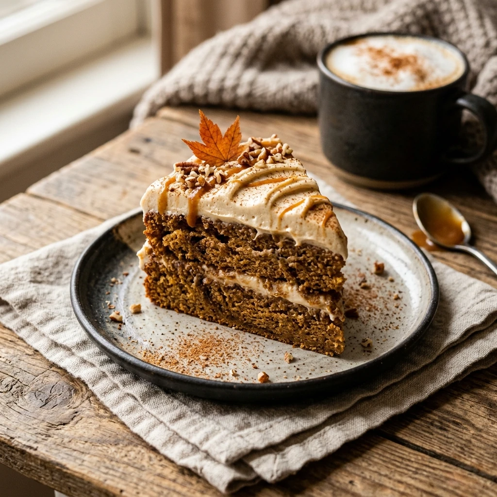 Pumpkin Spice Latte Cake