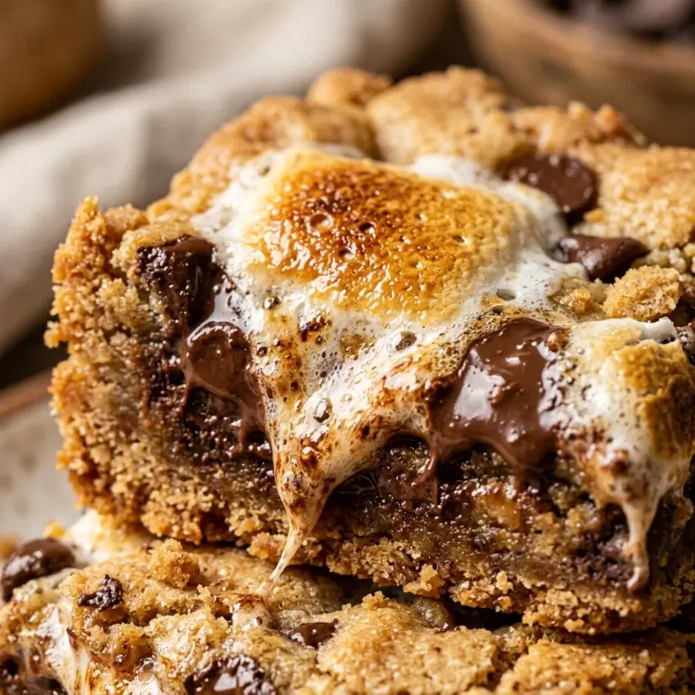 S'mores Cookie Bars