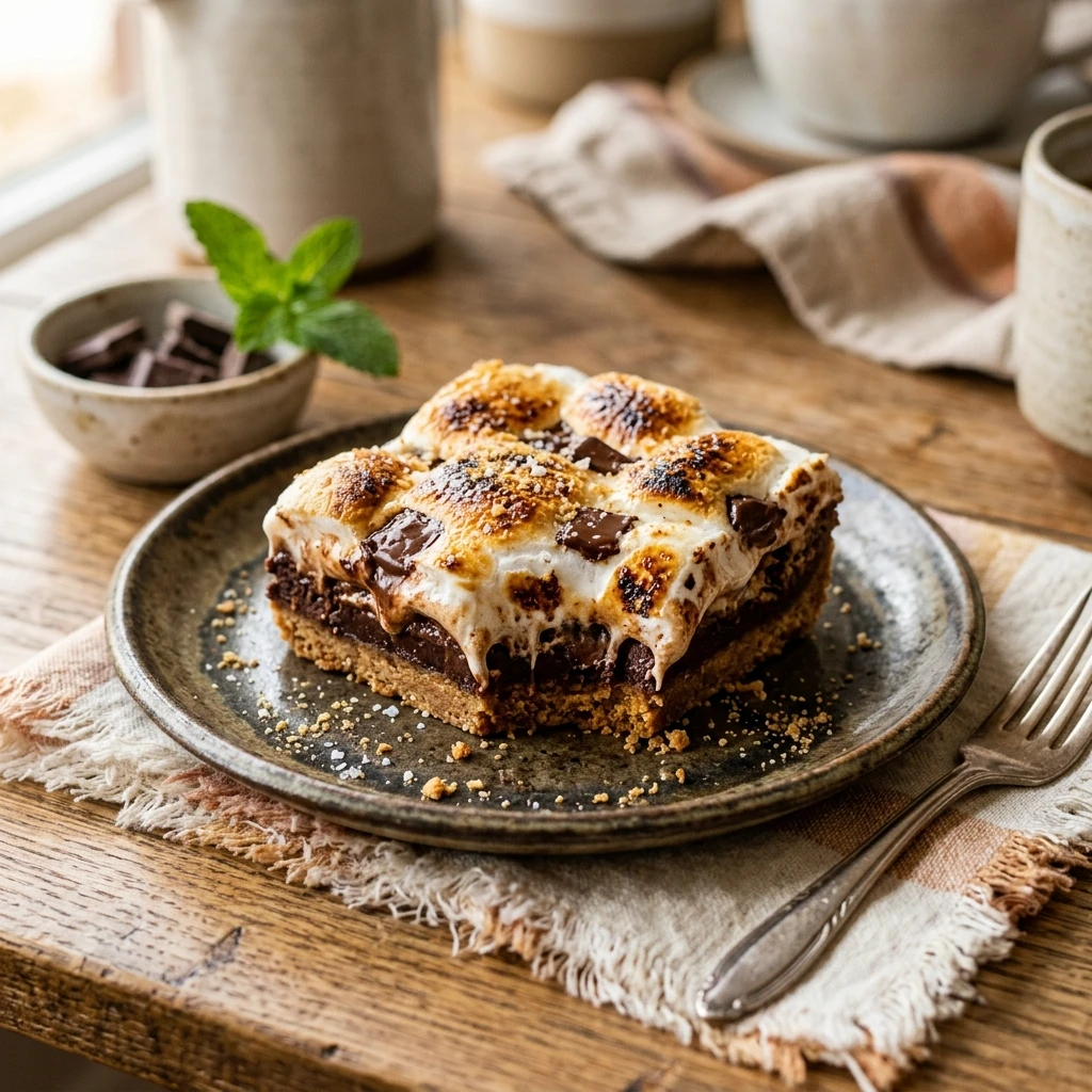 S'mores Cookie Bars