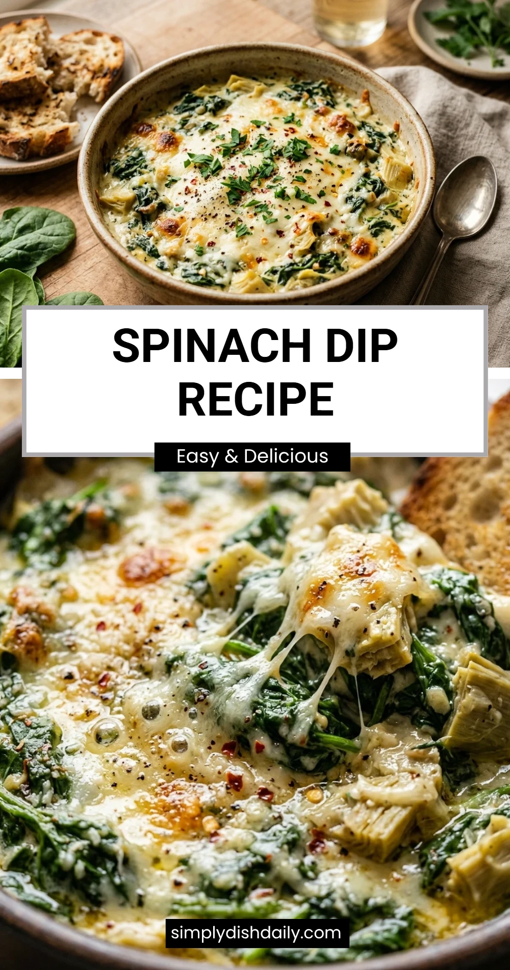 spinach dip recipe