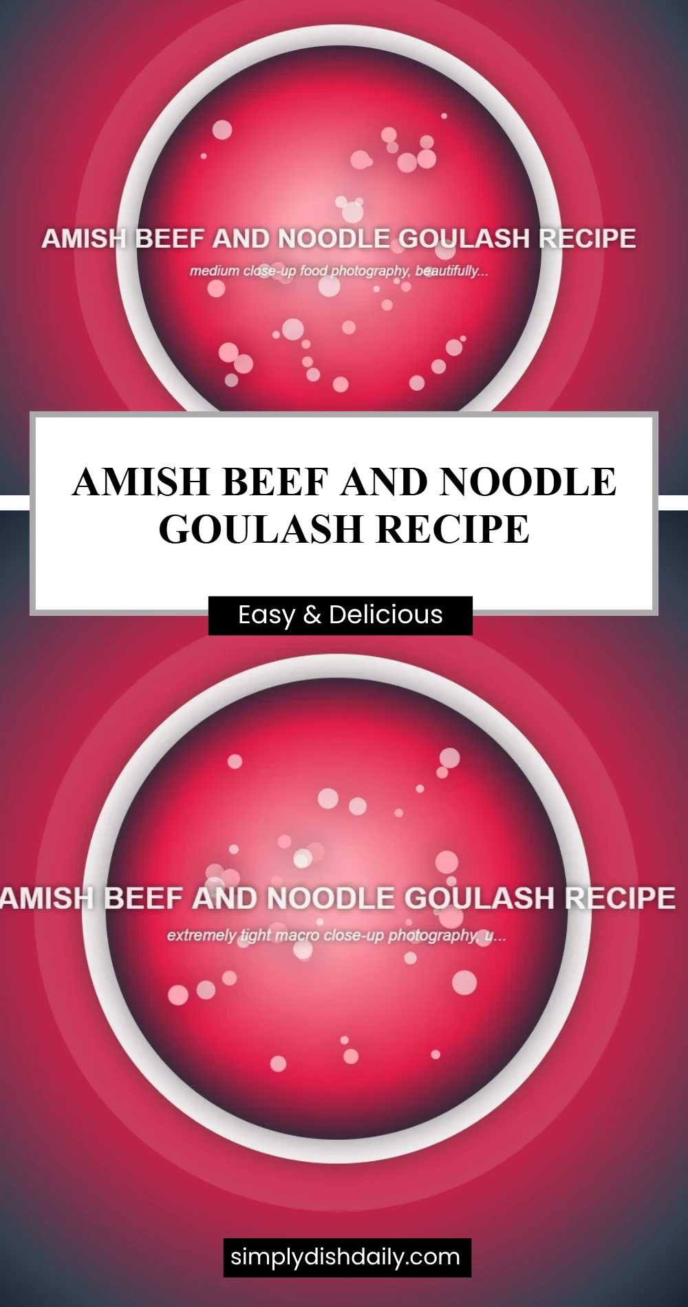 Amish Beef And Noodle Goulash Recipe