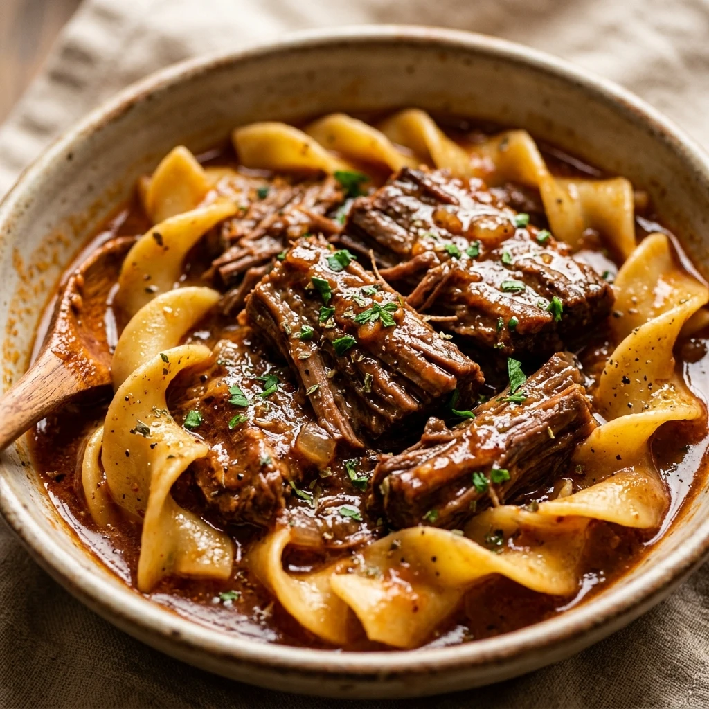 Amish Beef And Noodle Goulash Recipe